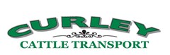 Logo for curley cattle transport
